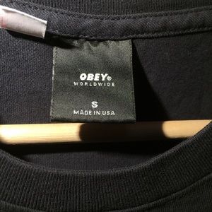 Obey Tops - Obey Rose Tee Obey Tops - Obey Rose Tee